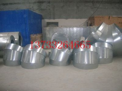 商用通風管道鋁皮彎頭外護加工制作放樣公式詳解